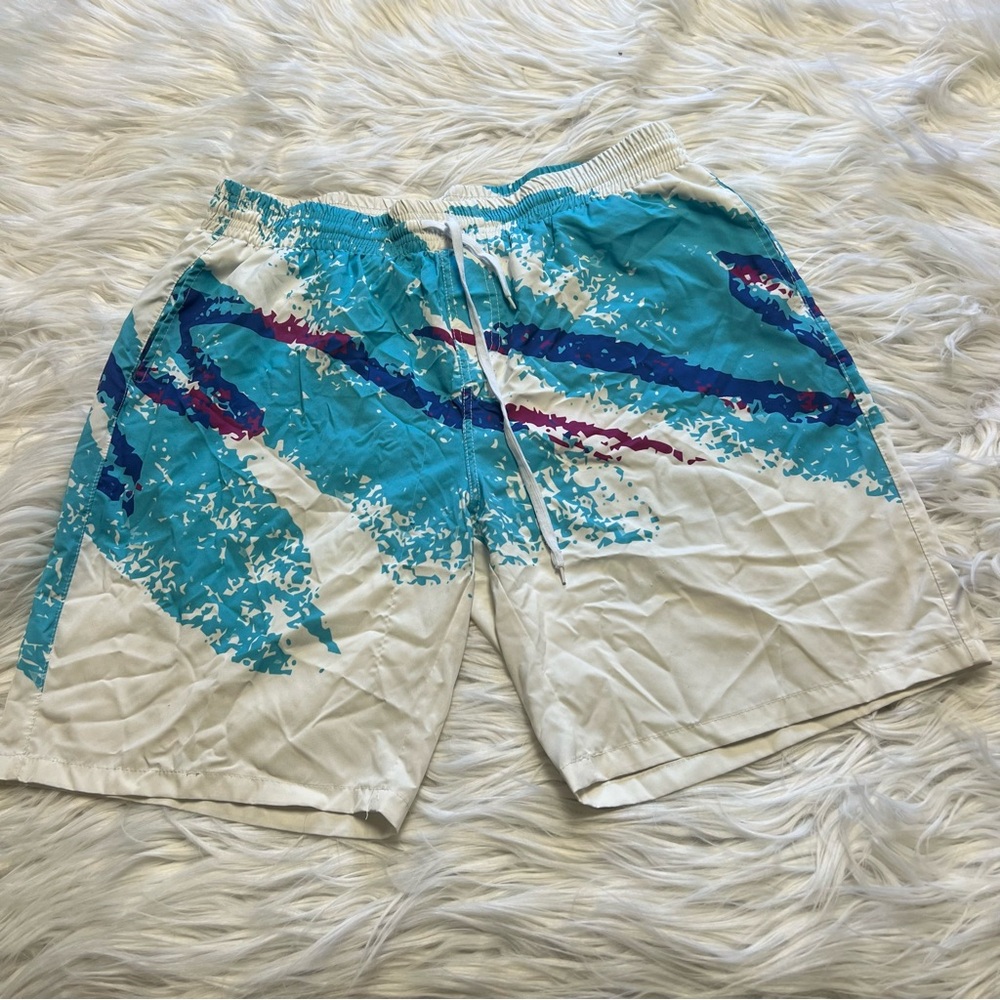 ⭐️5/30$⭐️ 90s throwback cup print swim shorts